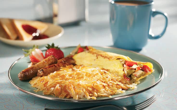 Hashbrowns with Breakfast Image