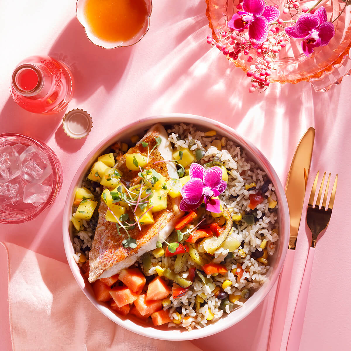 Red Snapper Bajan Bowl Recipe