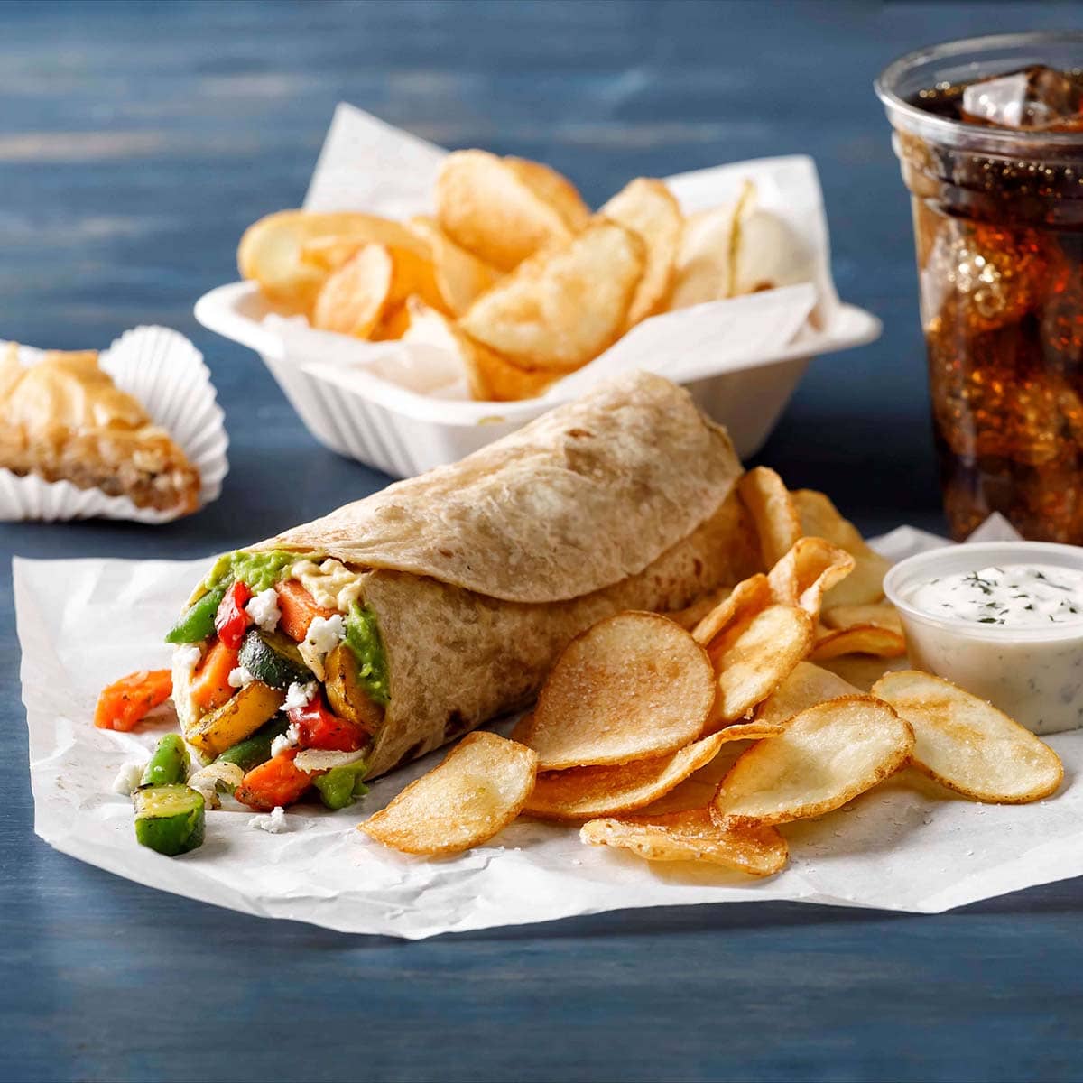 Box Lunch Roasted Mediterranean Vegetable Wrap Recipe