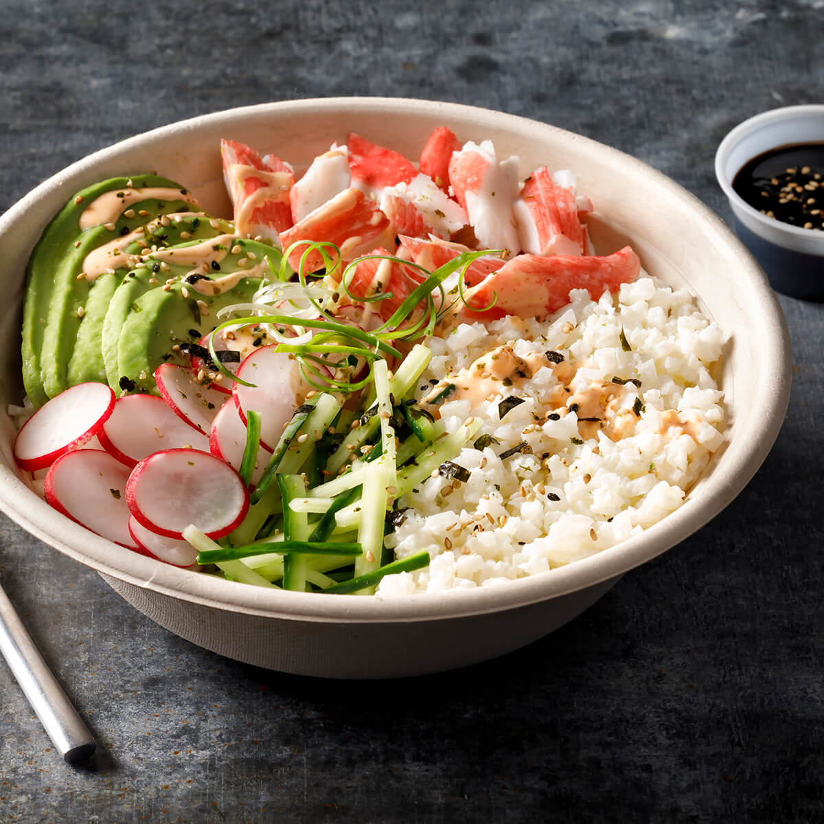 California Cauliflower Sushi Bowl Recipe