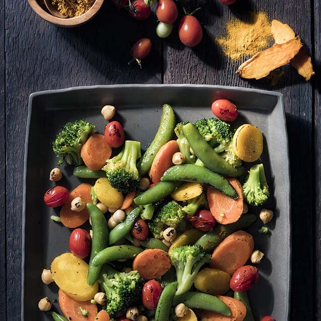 Curry Roasted Veg Blend Recipe