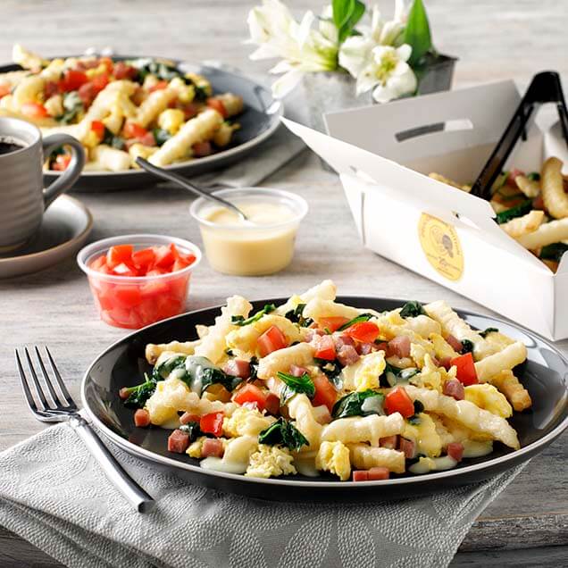 Florentine Fry Benedict Recipe