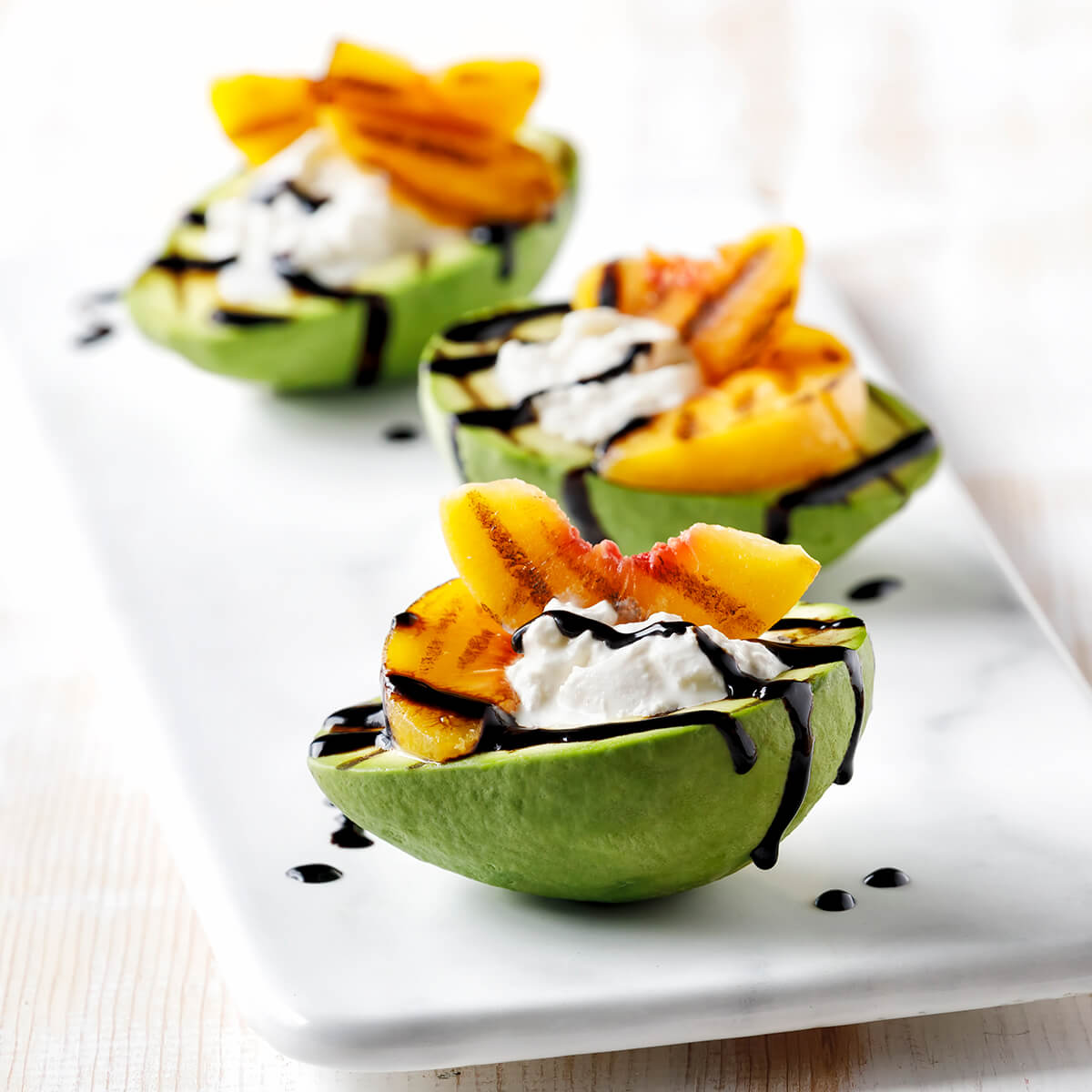 Grilled Avocado Burrata Recipe
