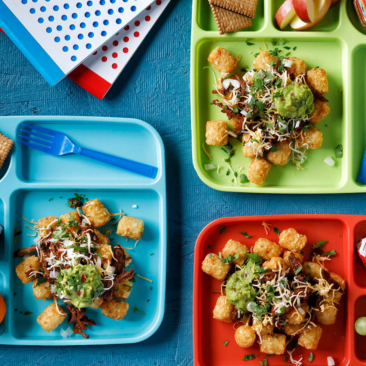 Beef Birria Loaded Potato Gems Recipe