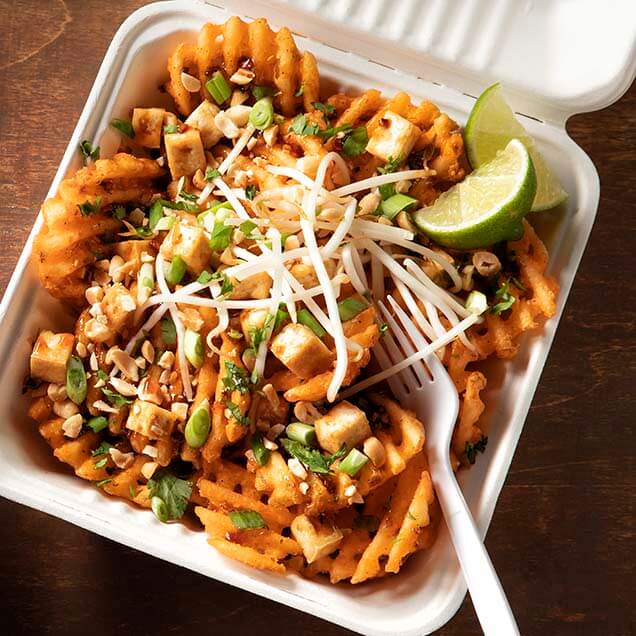 Pad Thai Lattice Fries Recipe