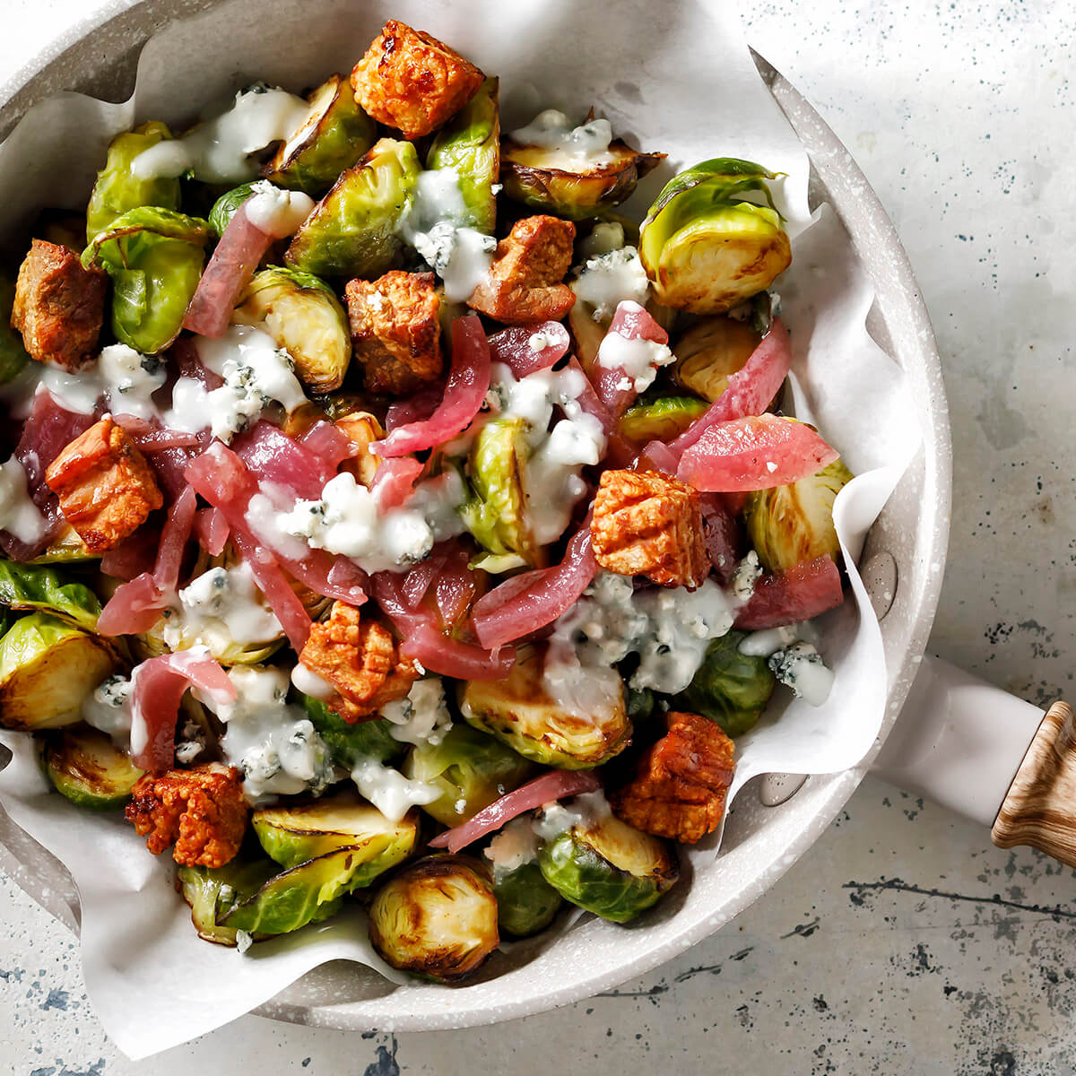 Pork Belly Brussels Sprouts