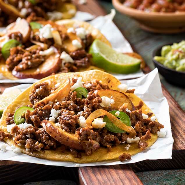 Potato Chorizo Street Tacos Recipe