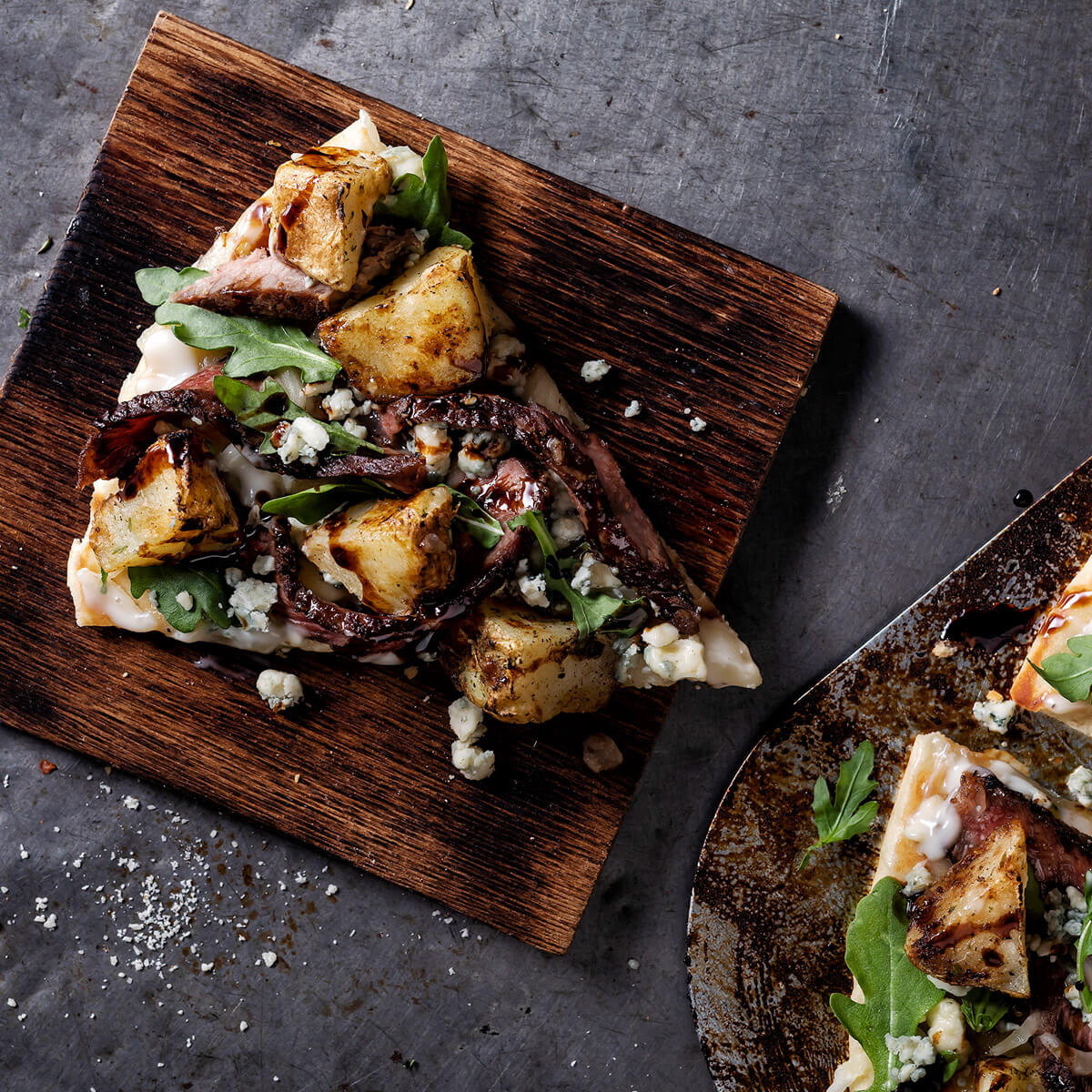 Black and Blue Pizza Recipe