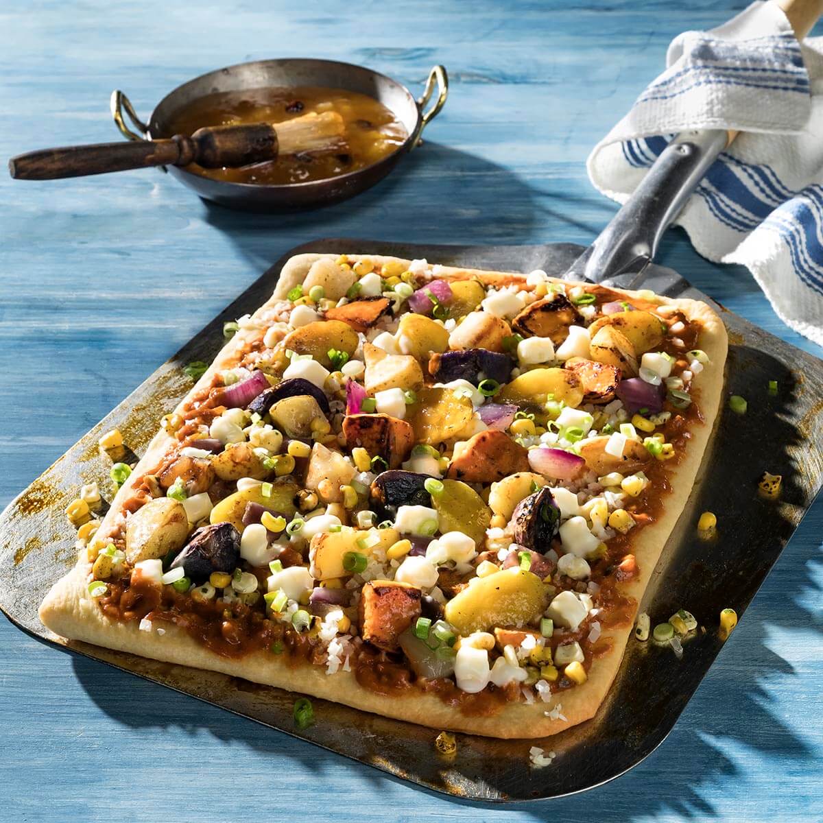 Butter Curry Pizza Recipe