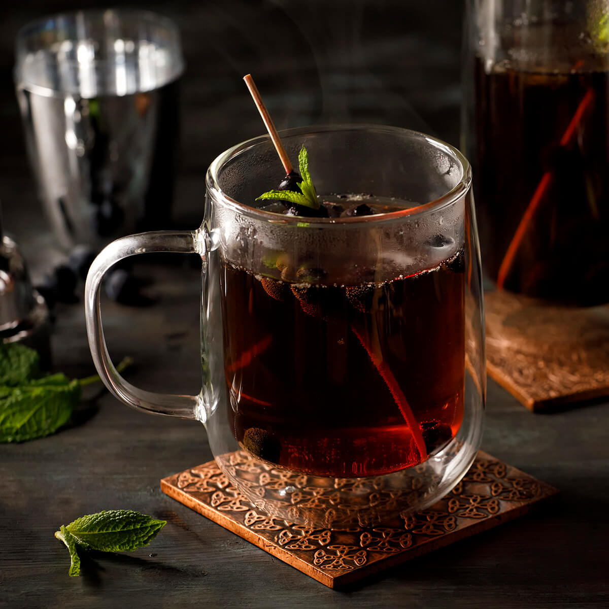 Blueberry and Ginger Hot Toddy Recipe