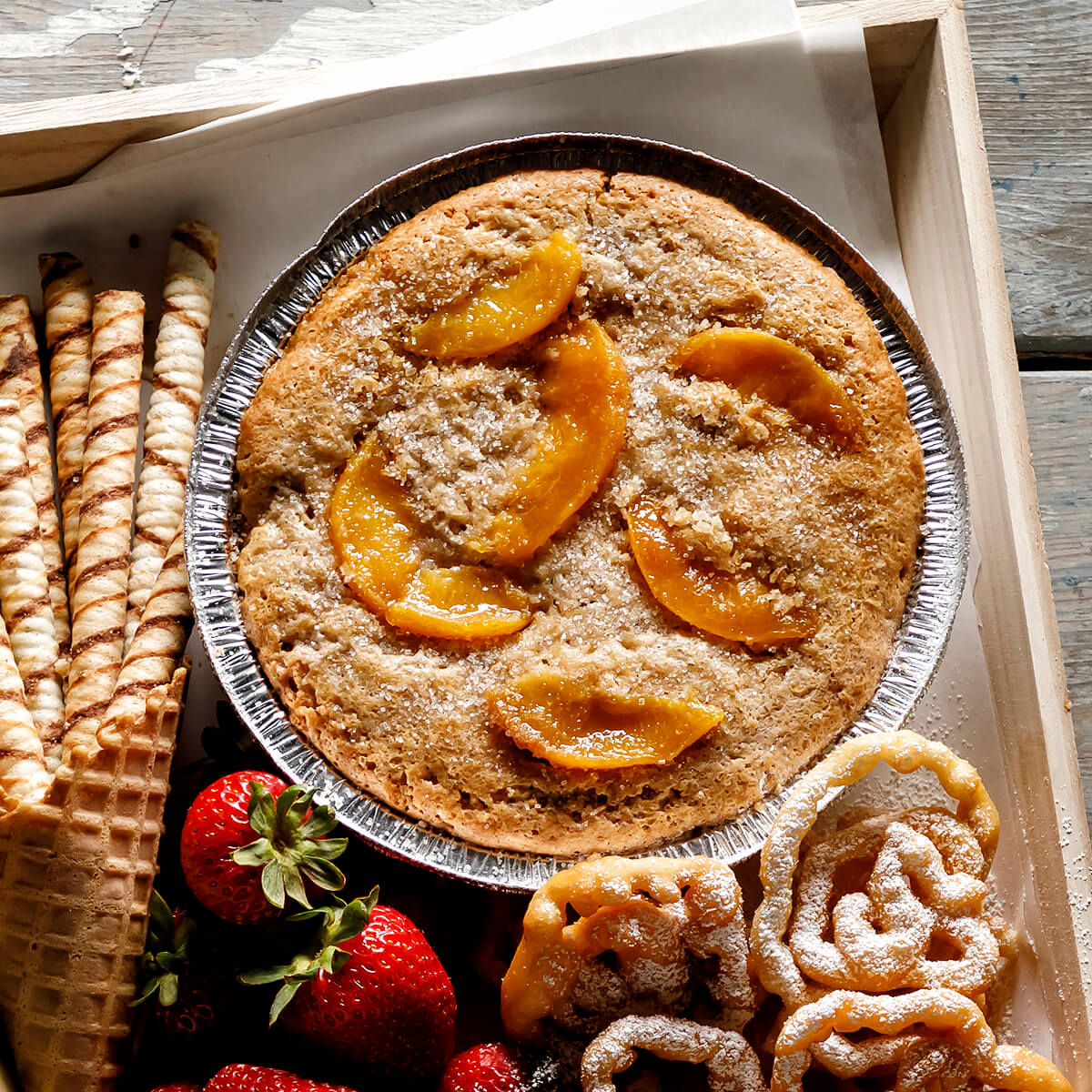 Brown Sugar Peach Cobbler Recipe