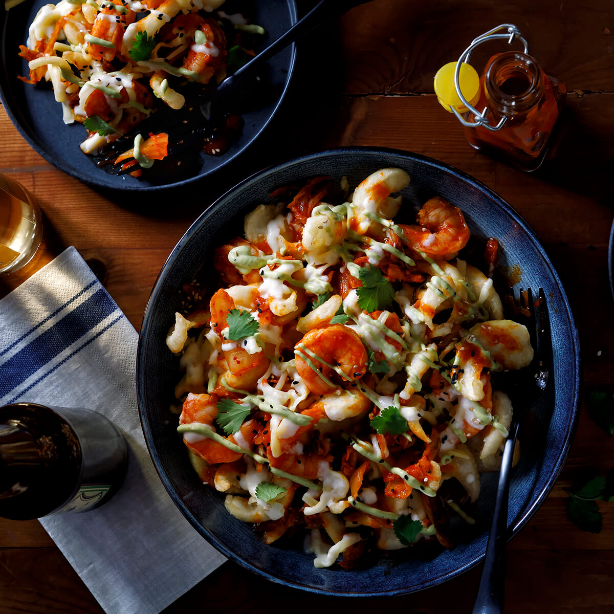 Kim Chi Loaded Street Fries Recipe