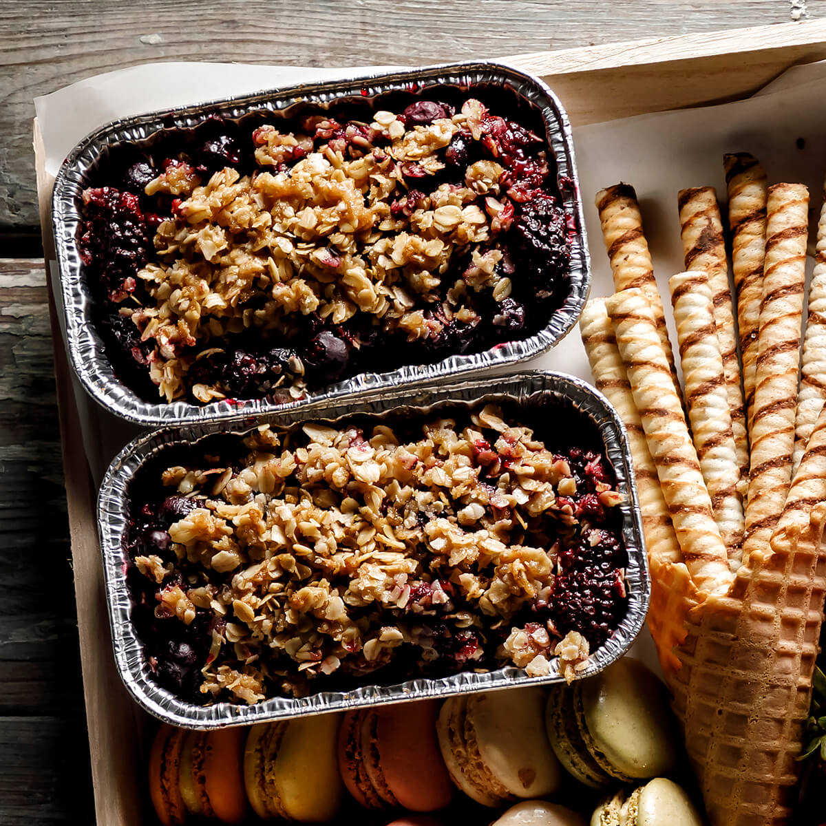 Tripple Berry Crisp Recipe