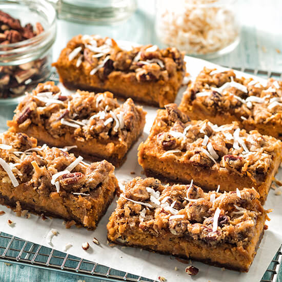 Sweet Potato Streusel Bars