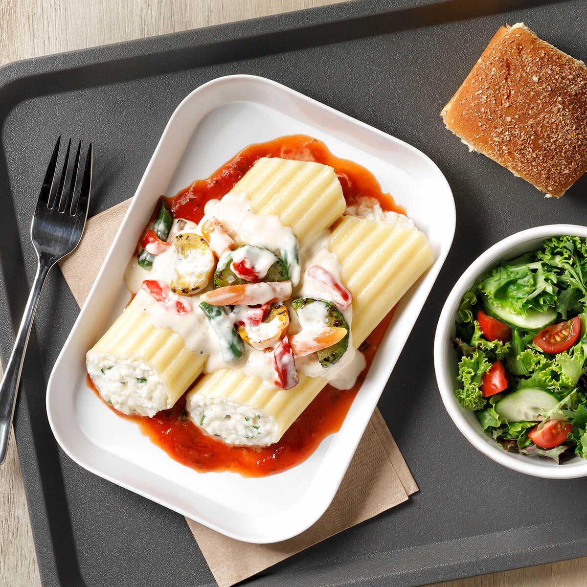Vegetable Manicotti Recipe