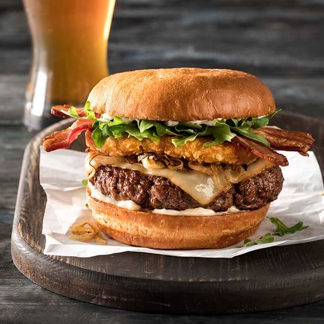 White Truffle Potato Burger Recipe