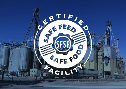 Mill with Safe Feed Safe Food seal