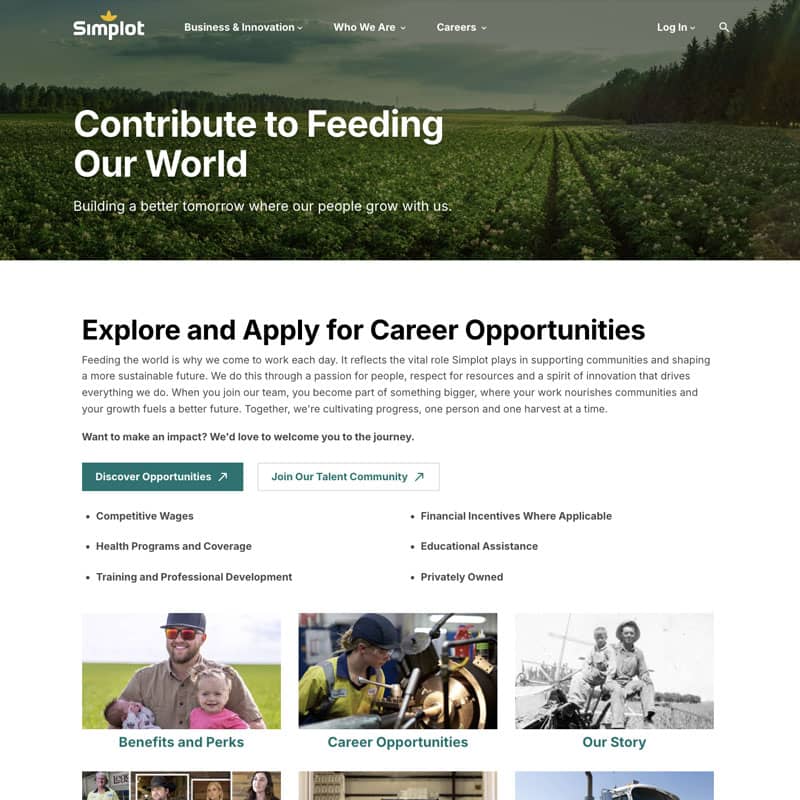 Simplot-Careers-Page