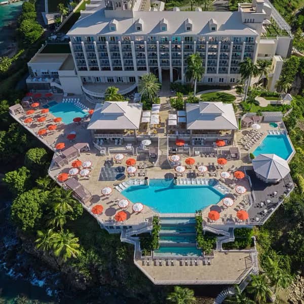 Westin Beach St. Thomas Aerial View