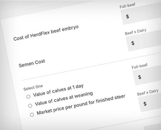 HerdFlex Calculator HerdFlex Calculator screenshot
