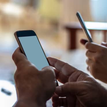 Smartphone close-up
