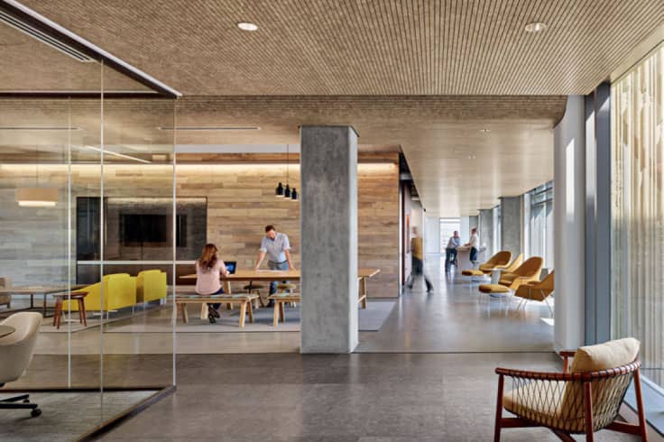 Simplot employees in headquarters