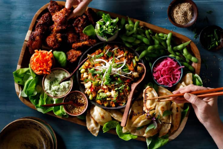 Thai Style Red Quinoa and Vegetable Blend