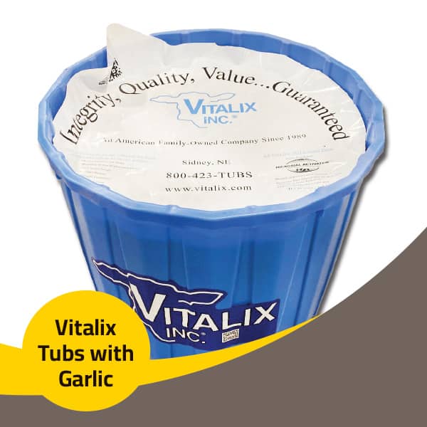 Vitalix Tubs with Garlic