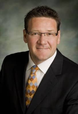 Photo of J.R. Simplot Company President and CEO, Garrett Lofto.