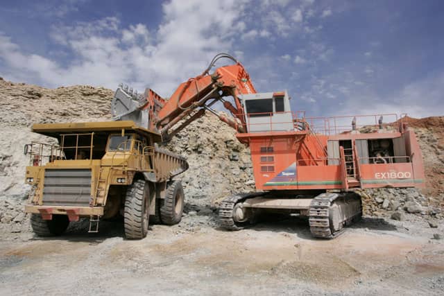 Loading Phosphate Rock at Vernal Mine
