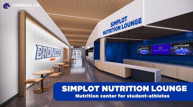 Simplot Nutrition Lounge at Boise State's Alberstons Stadium