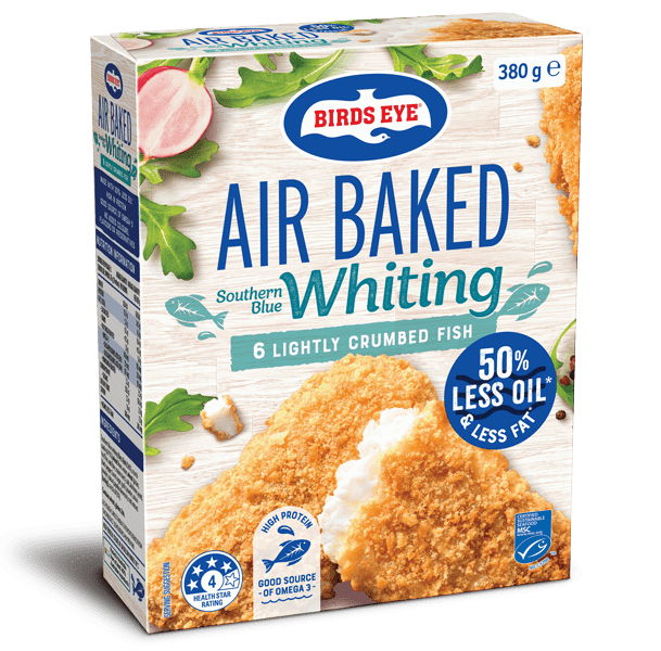 Birdseye Air Baked Whiting