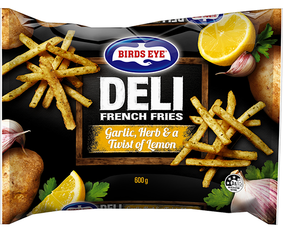 Deli Seasoned French Fries Garlic, Herb & a Twist of Lemon