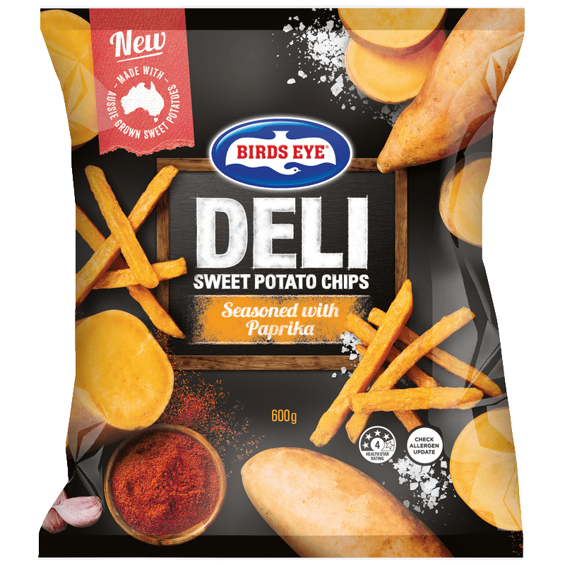 Deli Sweet Potato Chips Seasoned with Paprika