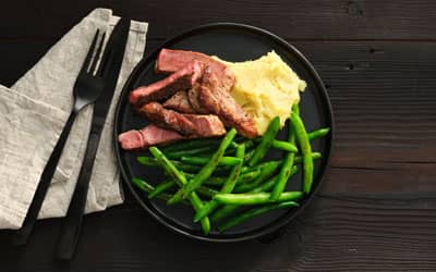 Birds Eye Recipe Garlic Butter Green Beans Steak Mash