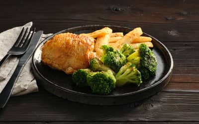 Birds Eye Recipe Seasoned Chicken with Garlic Herb Broccoli