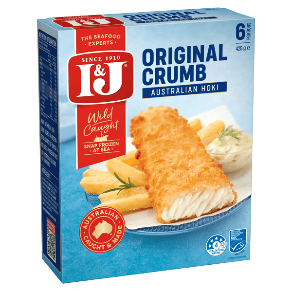 I&J Original Crumb 9x425g