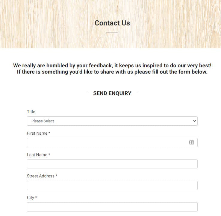 Contact Us | Leggo's