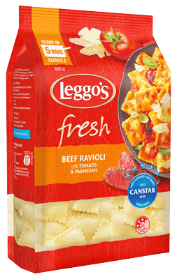Beef ravioli with tomato and parmesan - 360g