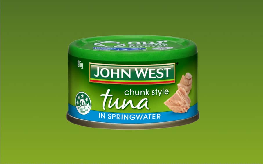 Photo of a John West Tuna can