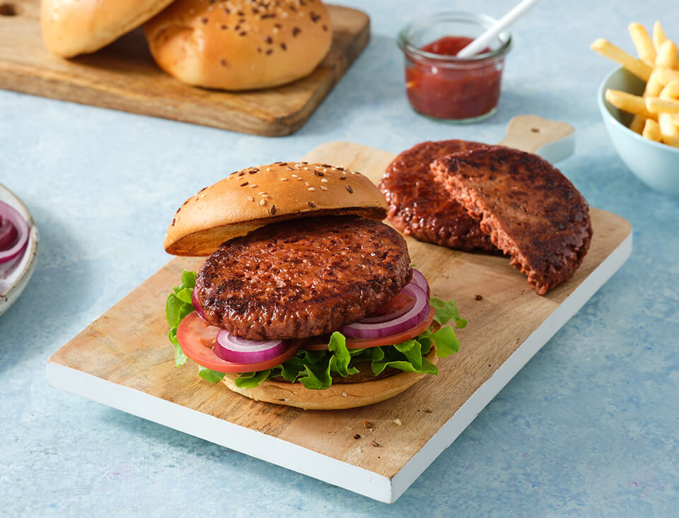 Plant Based Beef Burger 