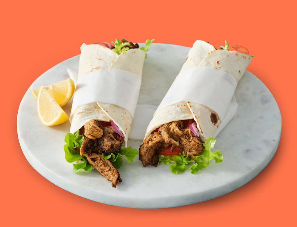 Plant Based Lamb Souvlaki 