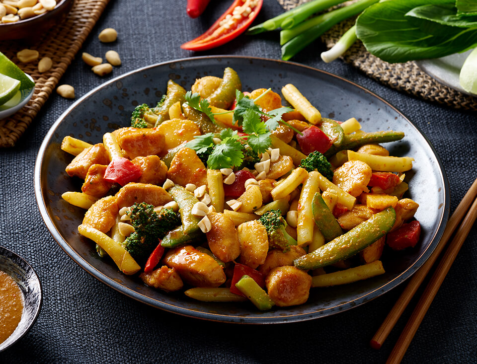 Satay Chicken Stir Fry