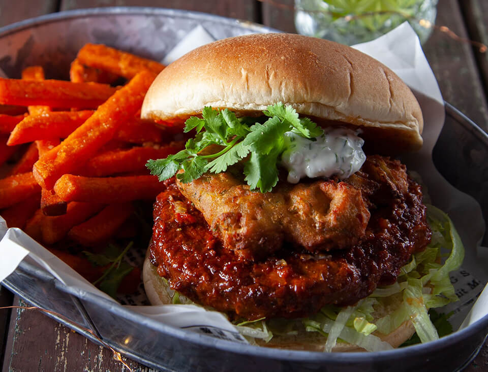 Tikka Masala Burger