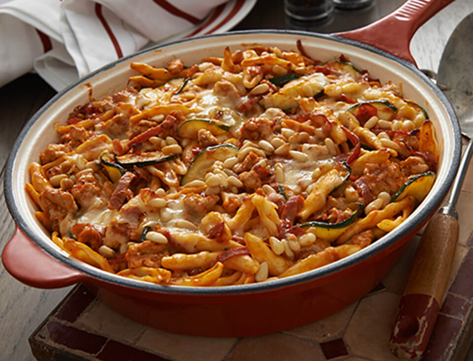 Tomato and chicken bake