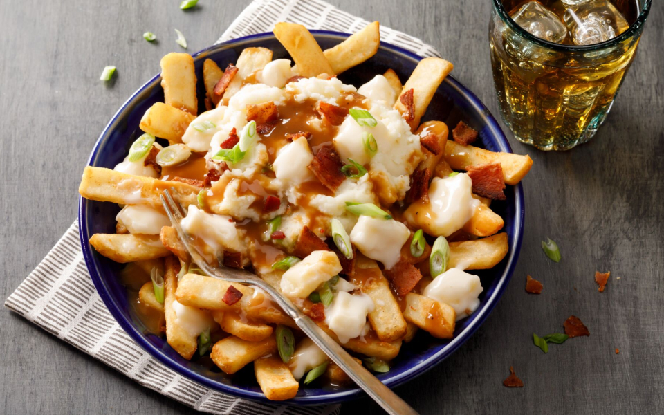 Melted mozzarella cheese