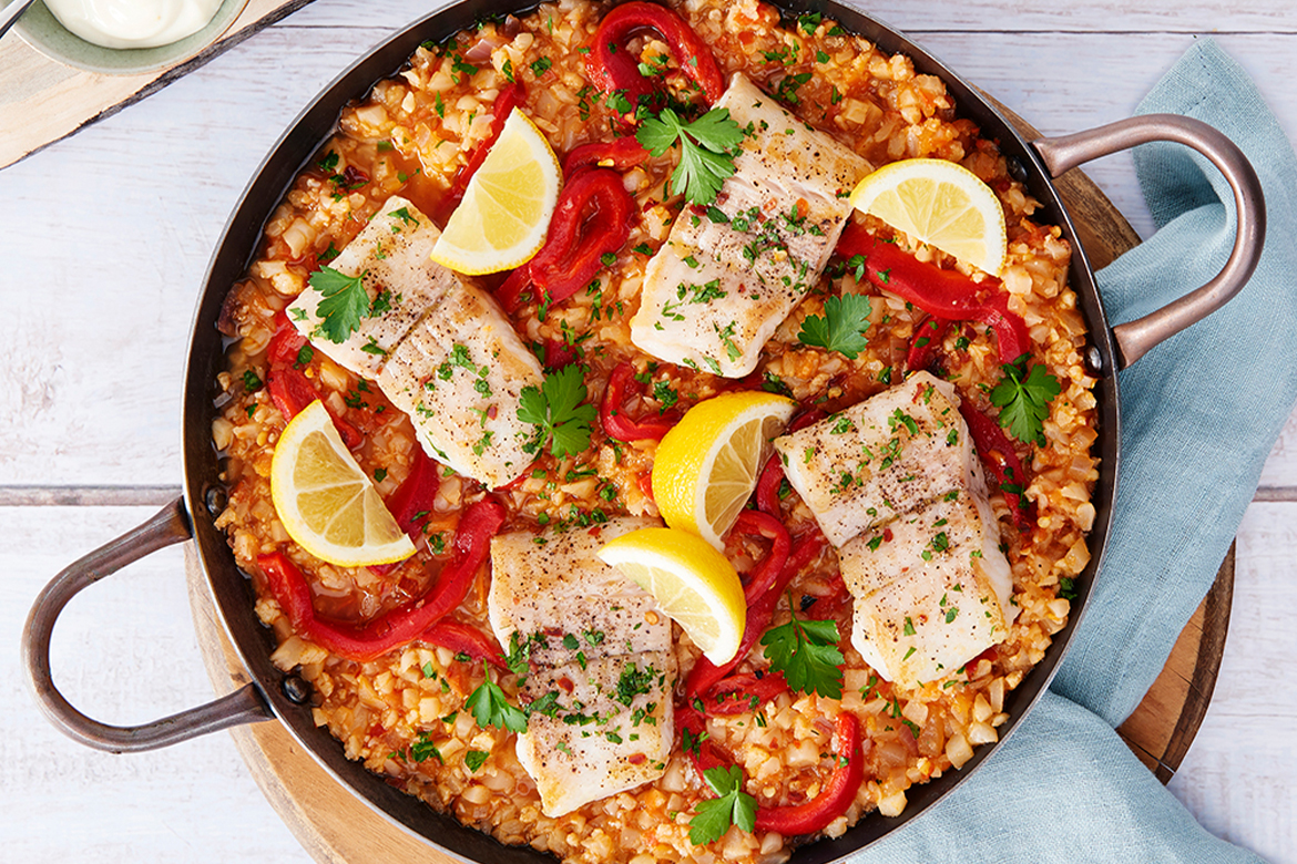 Cauliflower Paella