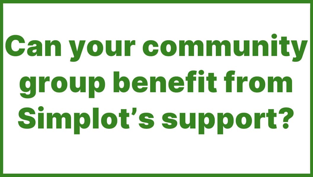 Simplot Community Sponsorship Grants